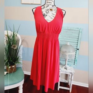 A.n.a. Plus Size Pink Halter Dress